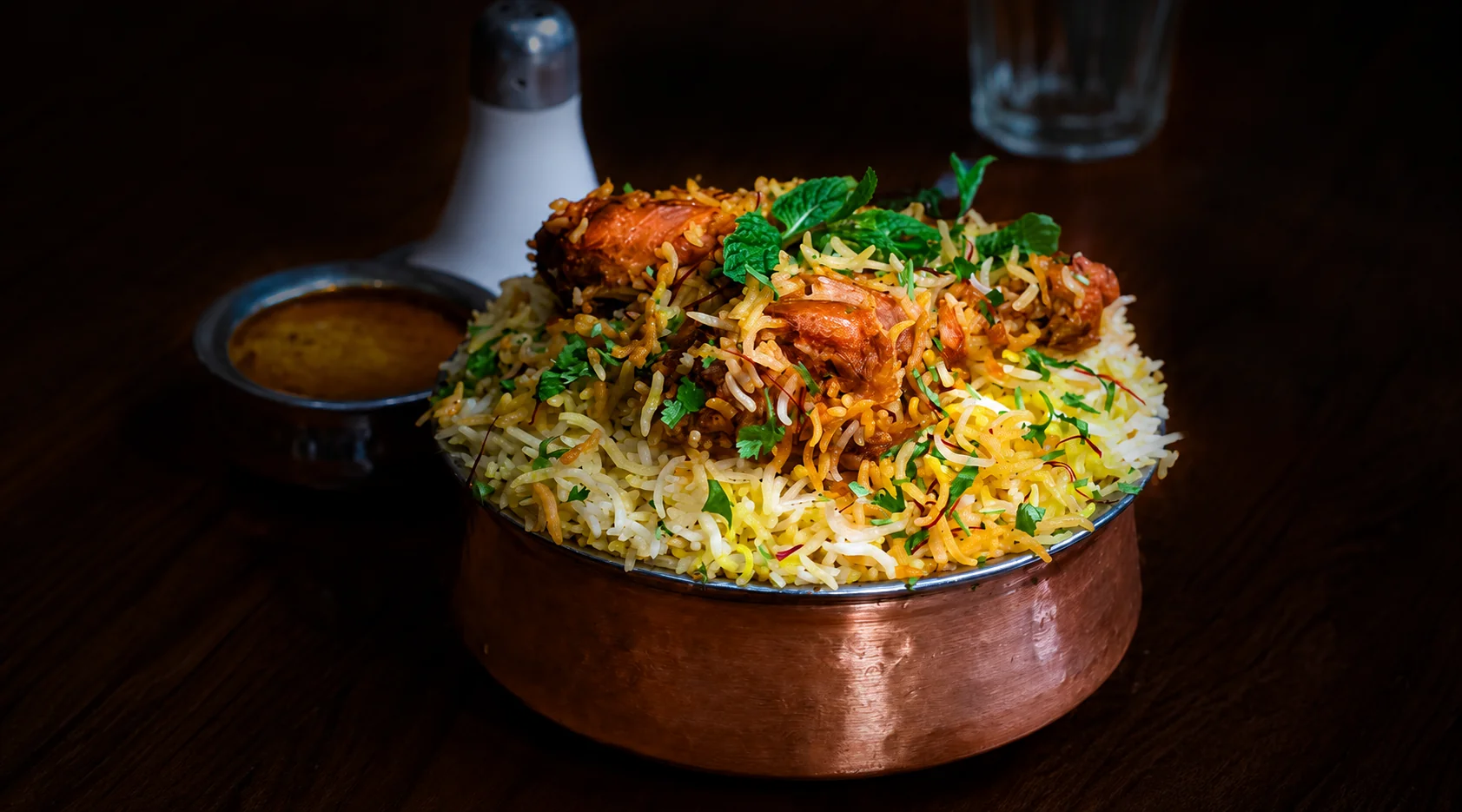 Signature Hyderabadi biryani